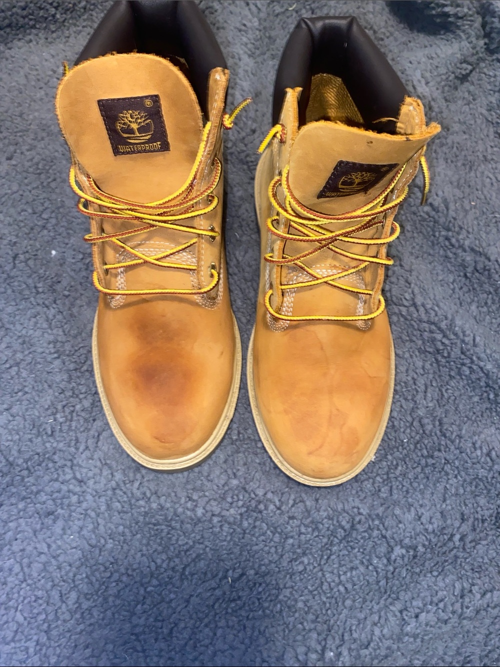 Timberland Men’s Wheat Lace-Up Waterproof Work Boots